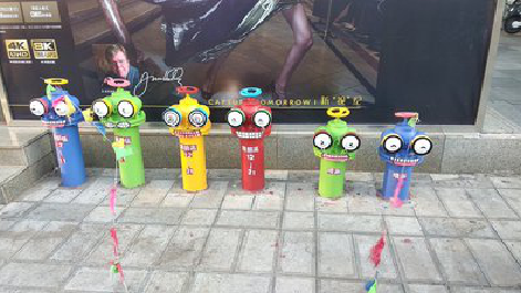 德清商业区彩绘